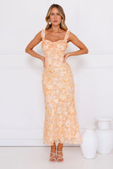 Chasing Sunsets Maxi Dress Orange