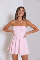 Trendier Girl Romper Pink