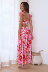 Love The Fit Midi Dress Pink