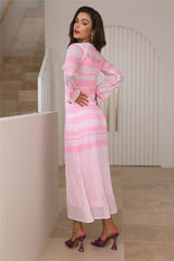 Castaway Maxi Dress Pink