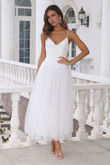 Amazing Love Midi Dress White