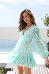 Hymns Of Love Dress Aqua