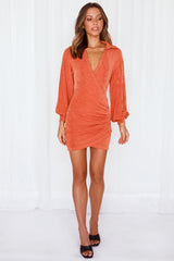 Sonya Dress Orange