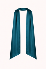 Satin Neck Scarf Teal