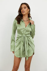 Stuck On U Dress Green