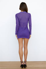 SHE IS US Mira Skirt Purple