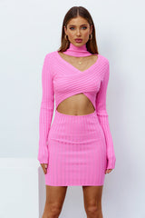 LIONESS Pink Floyd Mini Dress Pink