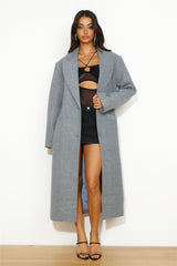 LIONESS Olsen Coat Slate