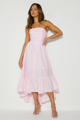 Style Anywhere Midi Dress Pink