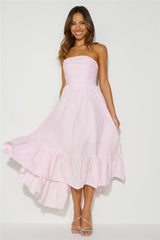 Style Anywhere Midi Dress Pink