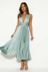 Prime Asset Midi Dress Sage