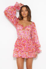 Girly Fun Mini Dress Pink