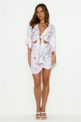 Koi Love Mini Dress Pink