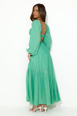 Good To Feel Maxi Dress Green