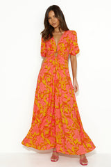 In The Hills Maxi Dress Orange