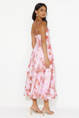 Fiji Oceans Maxi Dress Pink