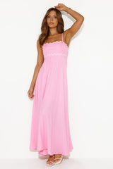 Energy For Vacays Maxi Dress Pink