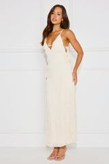 Breezy Basics Maxi Dress Beige