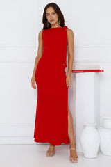 Cosmic Girl Energy Maxi Dress Red