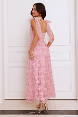 Distinguished Maxi Dress Pink