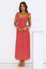 Here To Slay Maxi Dress Red