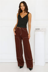 Sea Salt Air Top Black