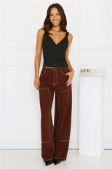 Sea Salt Air Top Black