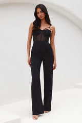 Mission To Party Jumpsuit Black