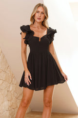 Provence De France Mini Dress Black