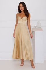 Lovely Soiree Maxi Dress Yellow