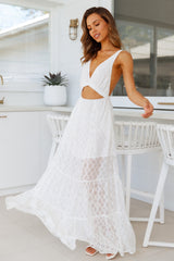 Palm Cove Maxi Dress White