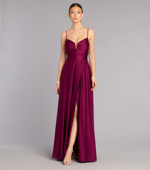 Chantel Low Back A-Line Formal Dress