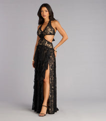 Lyla Lace A-Line Formal Dress