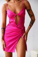 She's That Girl Mini Skirt Pink