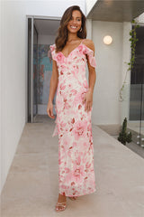 Soft Days Maxi Dress Pink