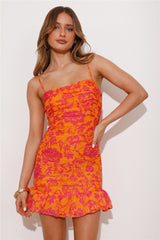 Best Of All Mini Dress Orange