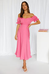 Sky Child Maxi Dress Hot Pink