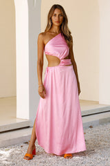 Hot Divinity Maxi Dress Pink