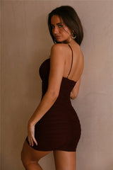 Popping Champagne Dress Plum