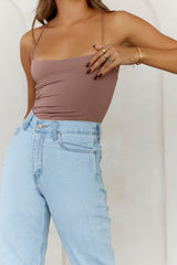 BASE Day To Night Longline Top Mocha