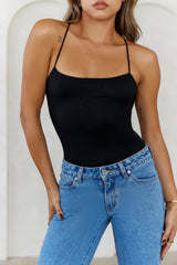 BASE Day To Night Longline Top Black