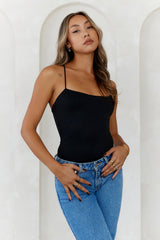 BASE Day To Night Longline Top Black