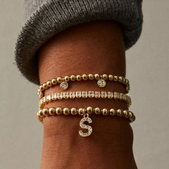 Birthstone Pisa Bracelet - Crystal