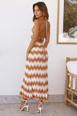 Stylin And Wildin Maxi Dress Orange